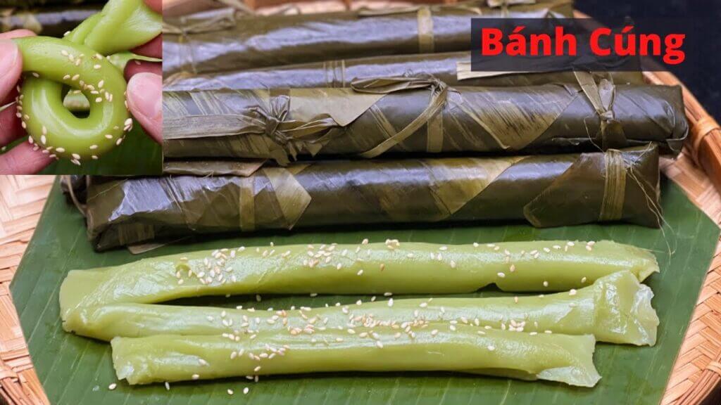 Các món trong mâm cúng ngày tết Hạ Nguyên: Bánh cúng