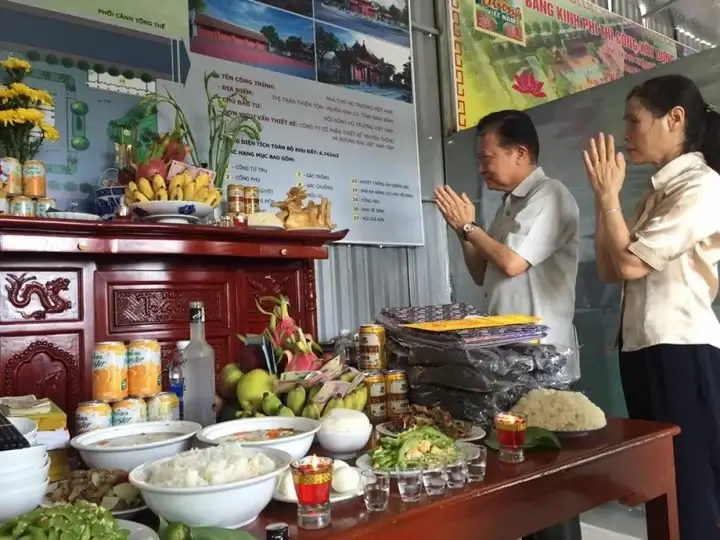 Mâm cúng Tết Thanh Minh tại nhà
