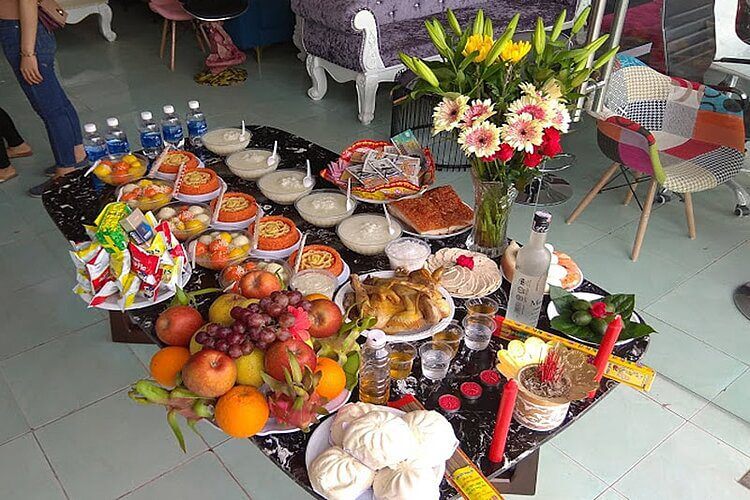 Lễ vật cúng khai trương cửa hàng mới