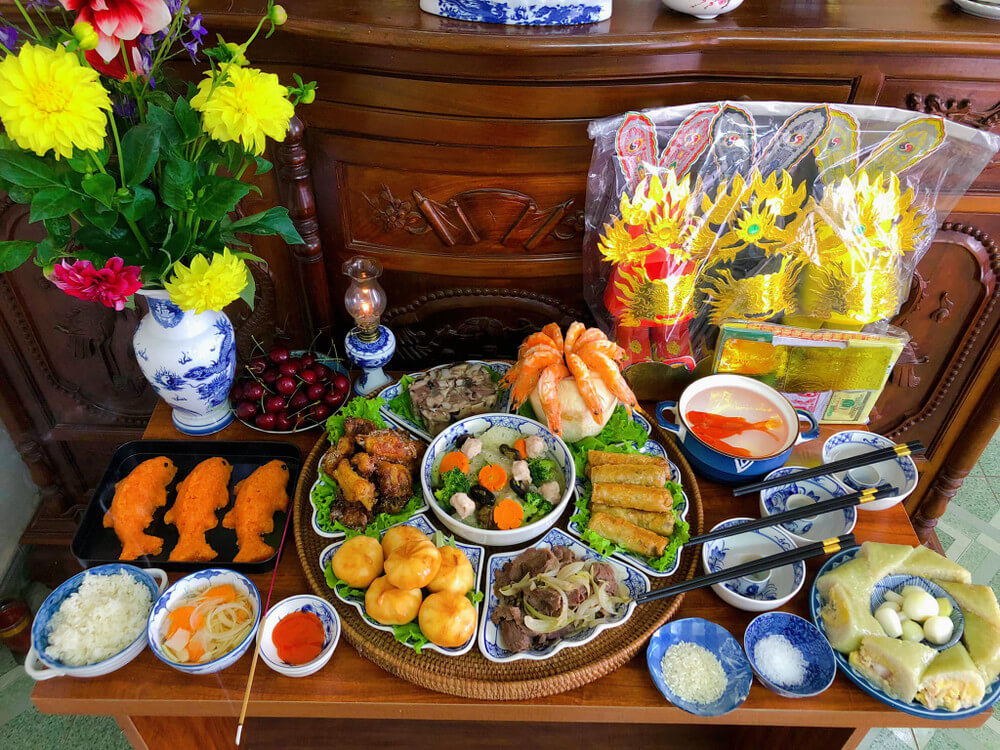 Các gia đình có thể tiến hành lễ cúng từ ngày 20 đến 23 tháng Chạp
