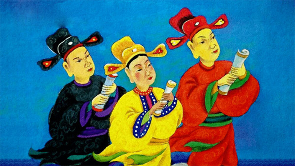 Trong quan niệm Phật giáo, tên gọi ông Công ông Táo là do dân gian đặt ra, trong khi bản chất của họ là những chư Thiên và chư Thần hộ trì