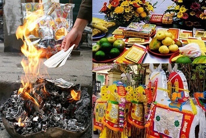 Bài văn khấn dùng khi đốt vàng mã, làm lễ hóa vàng
